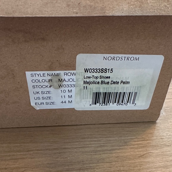 Nordstrom Men's Dark Leather Oxfords - Picture 4 of 6